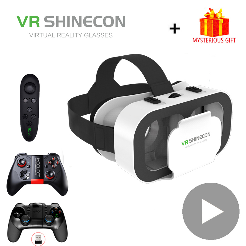 Gaming Console Vr - VR Shinecon Helmet 3D Glasses Virtual