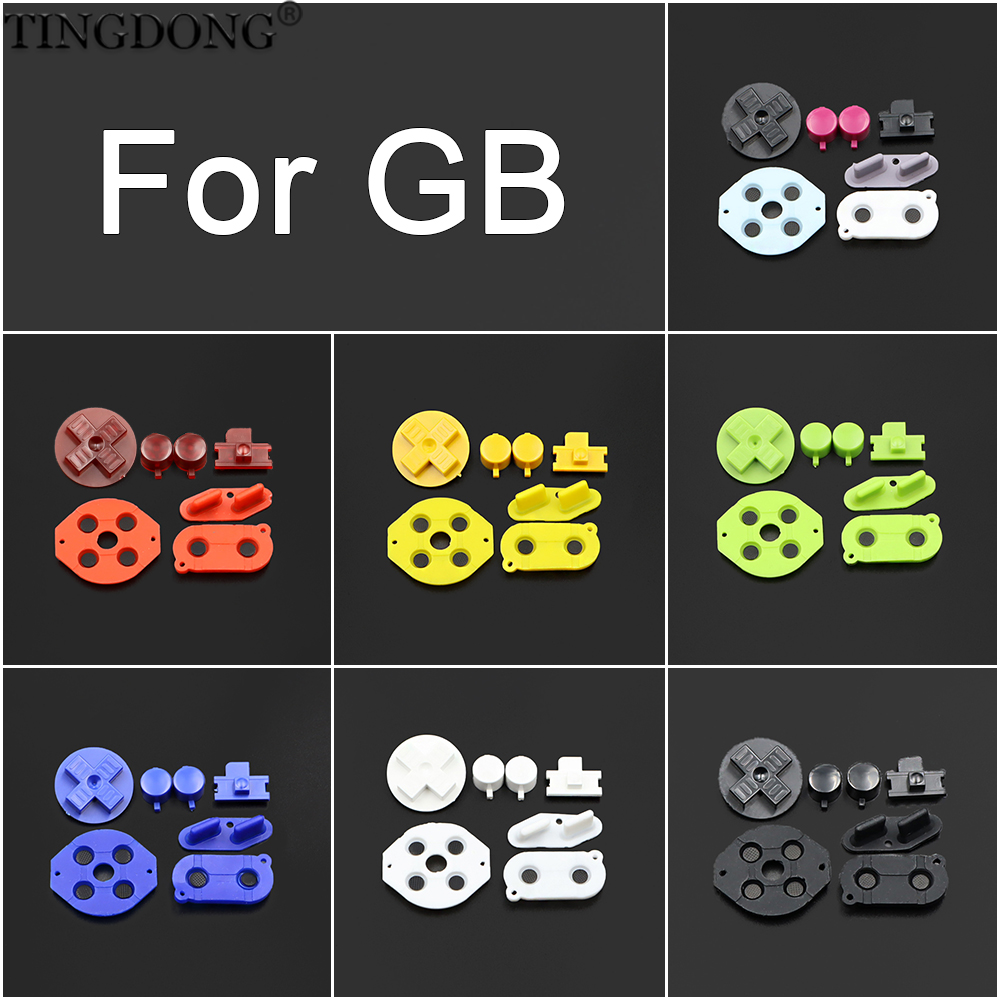 Gaming Console Repair - 1Set GB Multi Color Replacement Button
