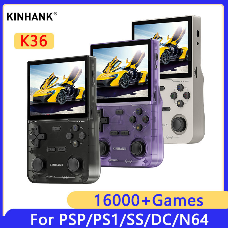 Gaming Console R36 Ultra - KINHANK K36 Retro Handheld Video Game