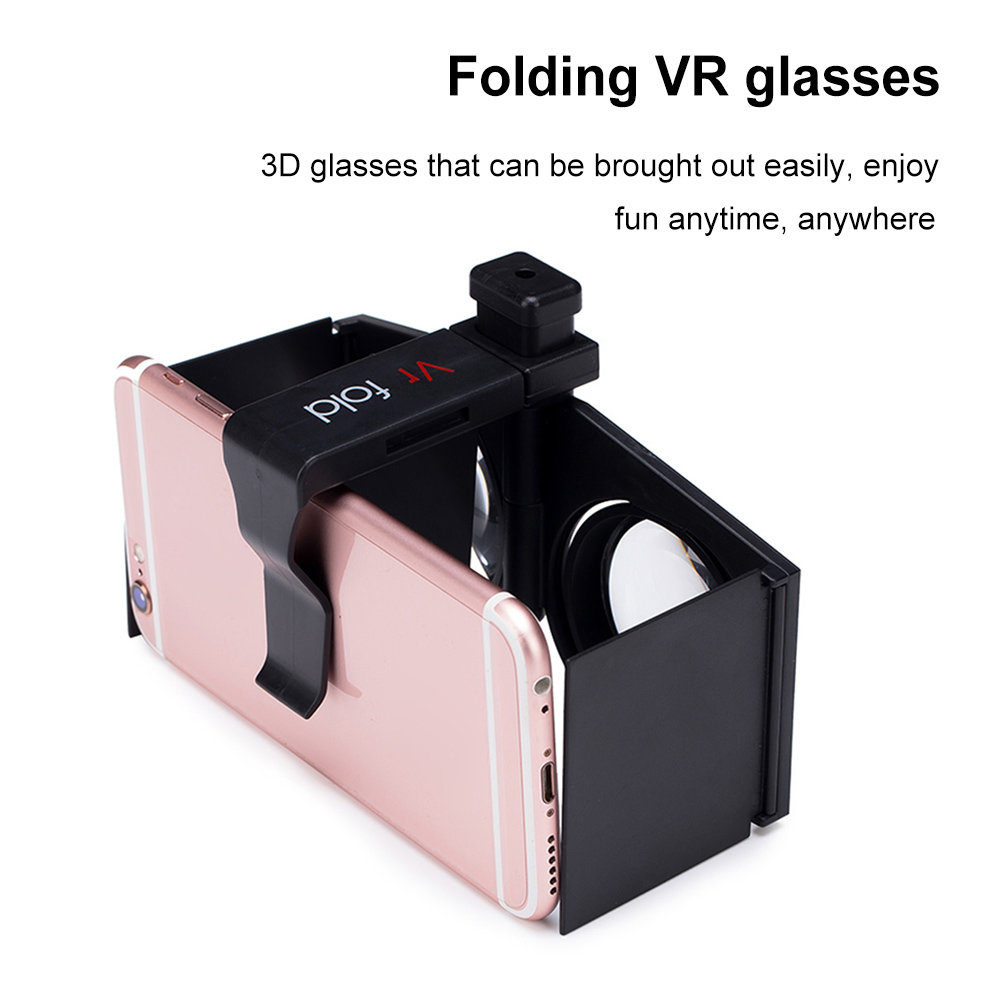Gaming Console Vr - Portable Foldable 3D Glasses Mini Plastic