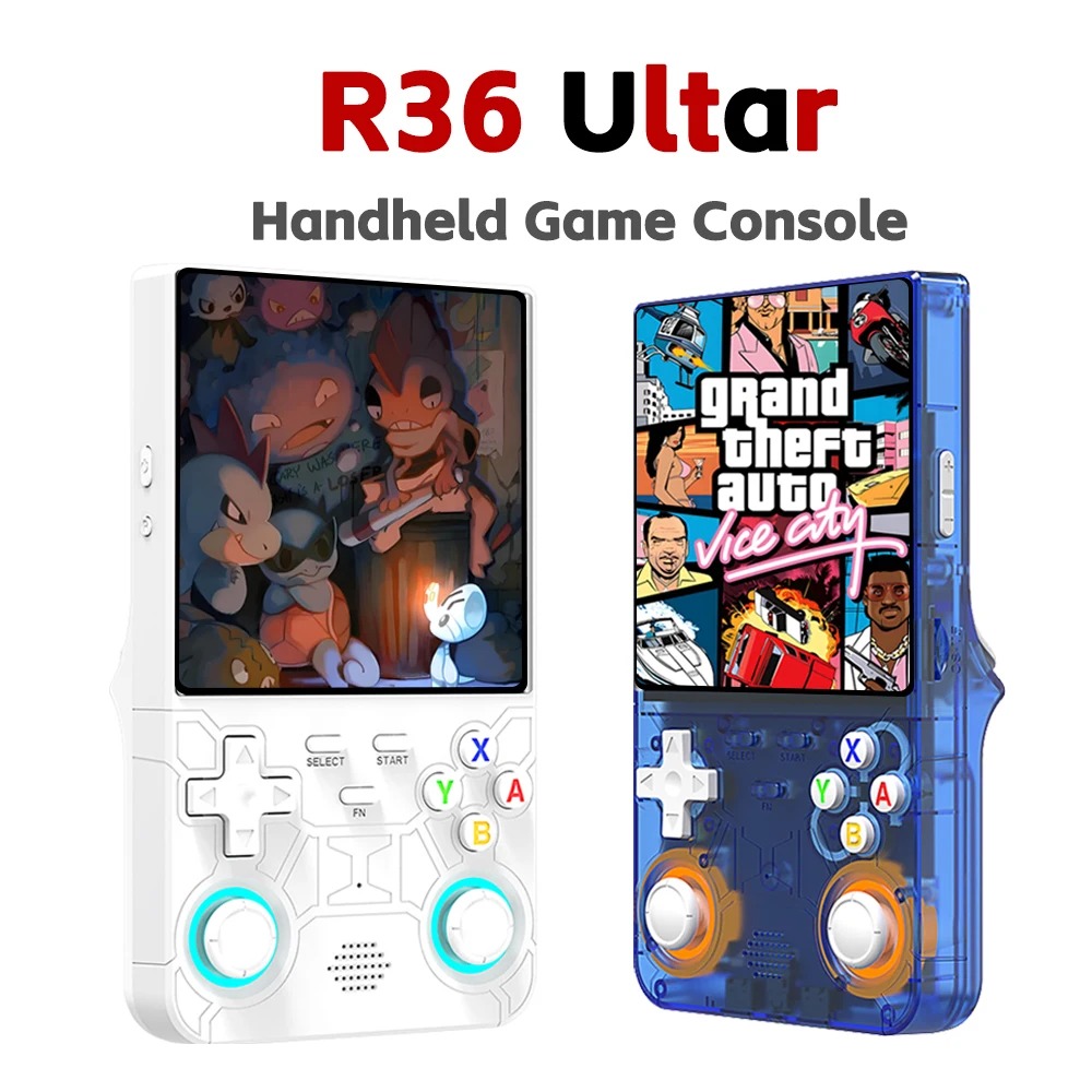 Gaming Console R36 Ultra - Retro handheld game New R36 ultra