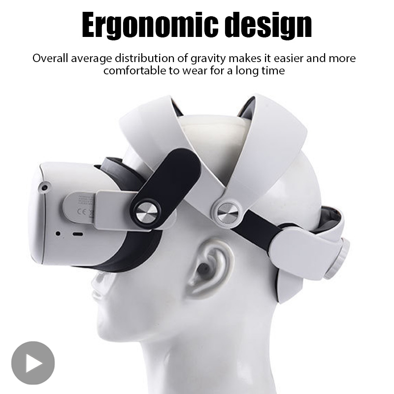 Gaming Console Vr - Headband Head Strap Holder For Meta