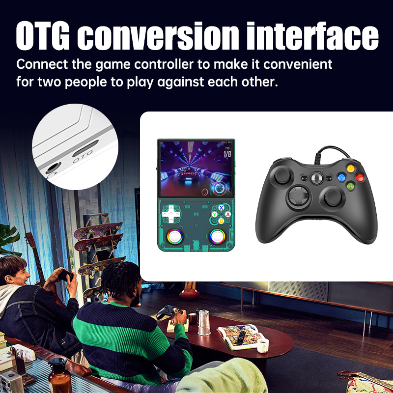 NEW 4.5 inch R36 ultra X retro - Gaming Console R36 Ultra ulasan dan harga