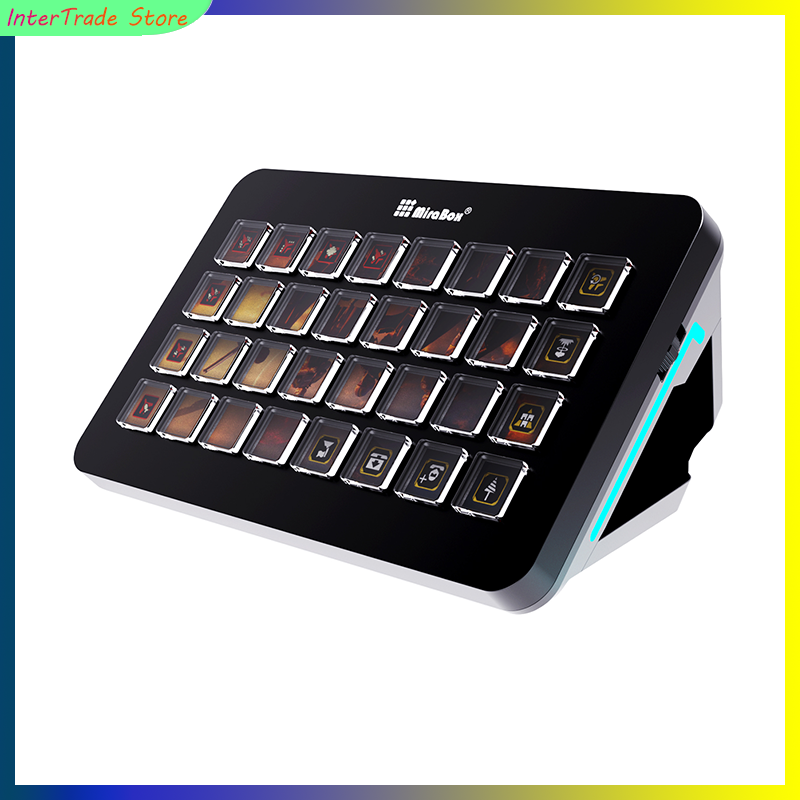 Mirabox XL Stream Deck Macro K - Gaming Console Keyboard ulasan dan harga