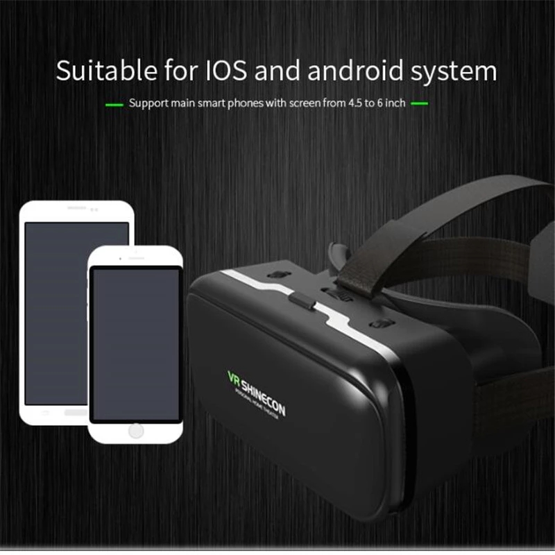 Shinecon VR Glasses 3D Virtual - Gaming Console Vr ulasan dan harga