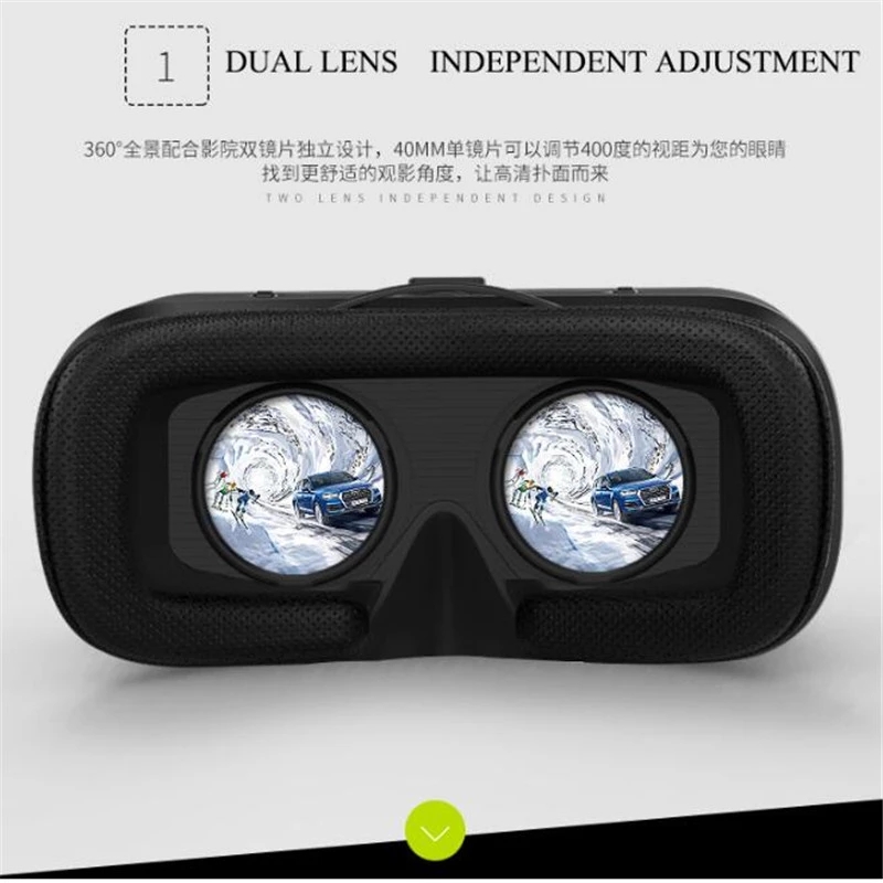 Shinecon VR Glasses 3D Virtual - Gaming Console Vr ulasan dan harga