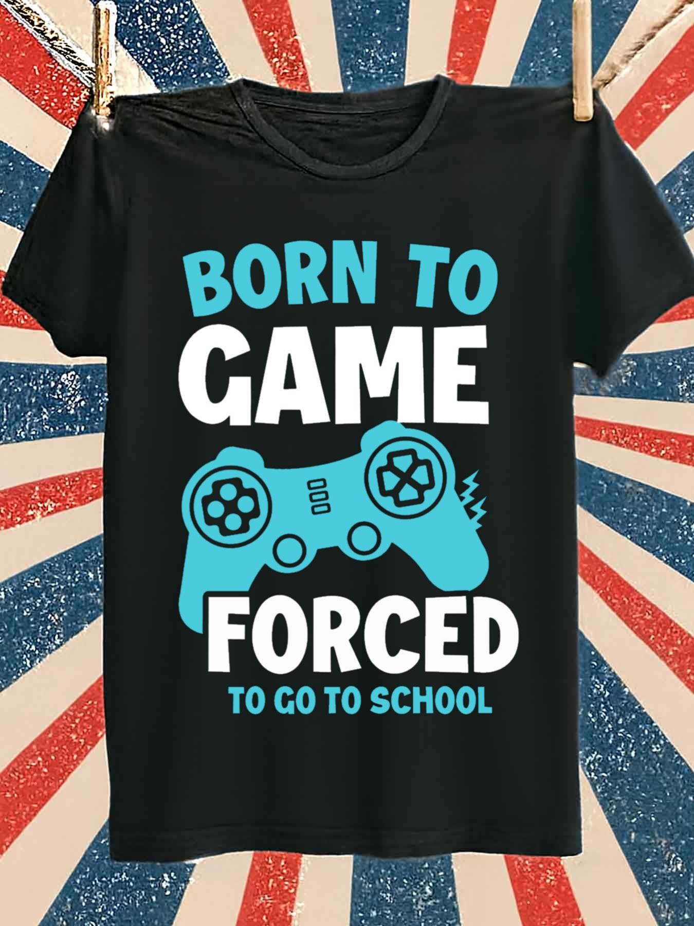 Born to Game Men's Gaming T-Sh - Gaming Console Icon ulasan dan harga