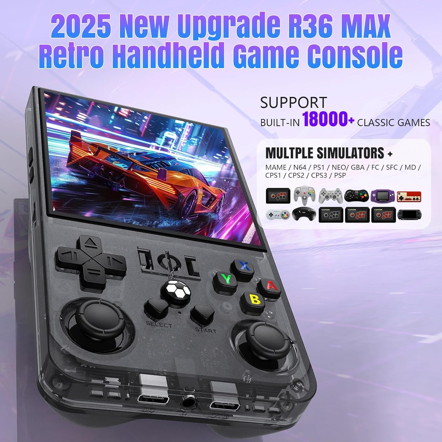 FLLBW R36 Max R36PRO Retro Gam - Gaming Console In Chinese ulasan dan harga