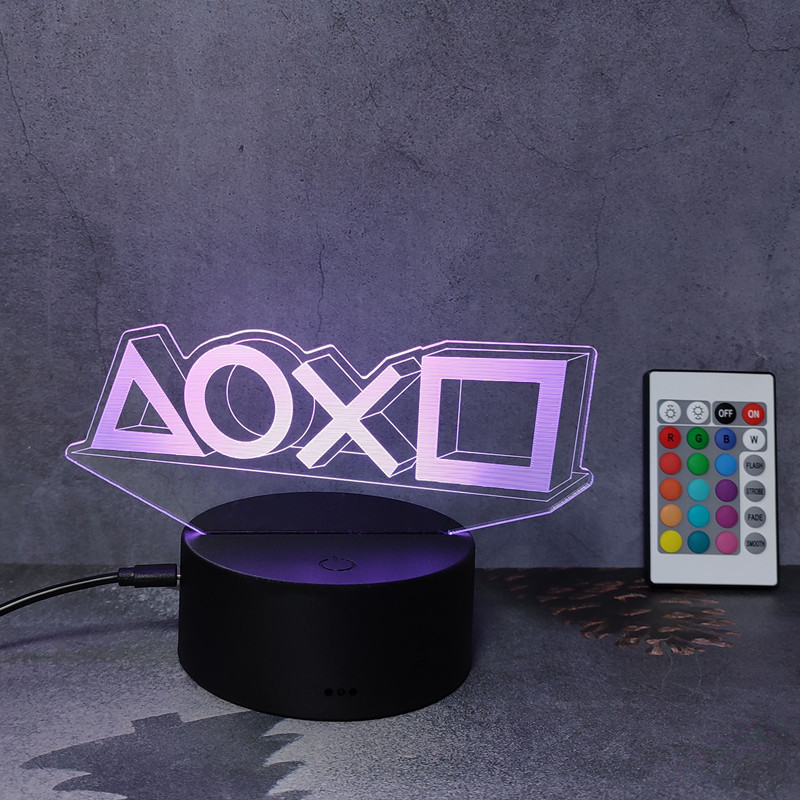 3d Illusion Night Lamp Gaming  - Gaming Console Icon ulasan dan harga