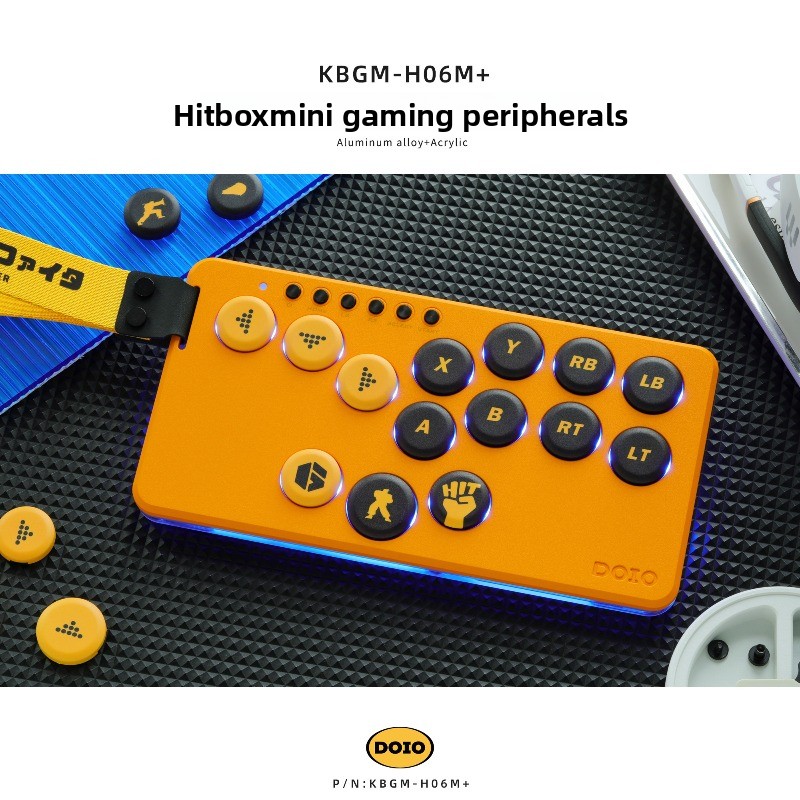 DOIO KBGM-H06M+ Portable Gamin - Gaming Console Keyboard ulasan dan harga