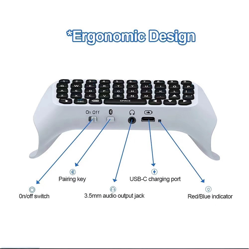 Wireless Bluetooth Keyboard Fo - Gaming Console Keyboard ulasan dan harga