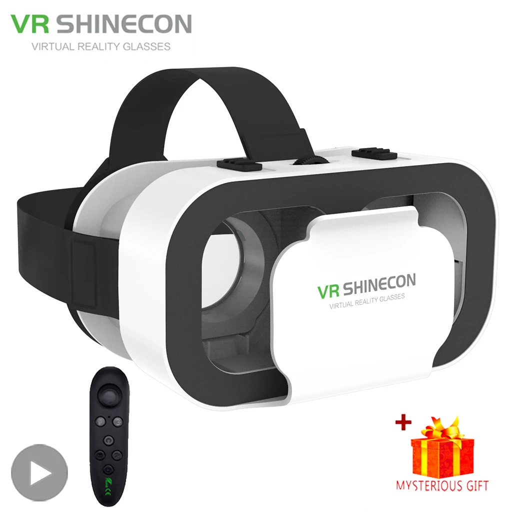 Shinecon 3D VR Glasses Virtual - Gaming Console Vr ulasan dan harga