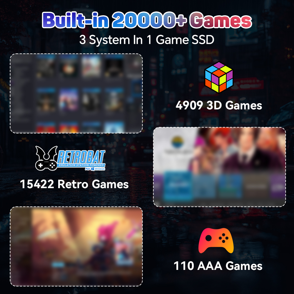 2TB Gaming Emulation Hard Driv - Gaming Console In Chinese ulasan dan harga