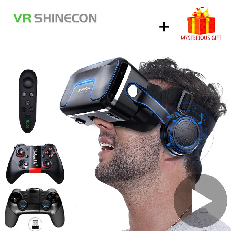 VR Shinecon 10.0 Helmet 3D Gla - Gaming Console Vr ulasan dan harga