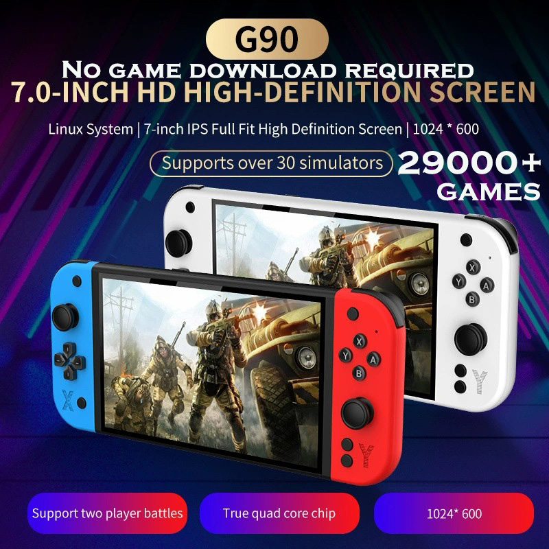 G90 Portable Gaming Handheld S - Gaming Console G90 ulasan dan harga