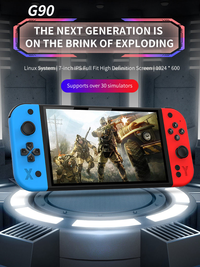G90 Portable Gaming Handheld S - Gaming Console G90 ulasan dan harga