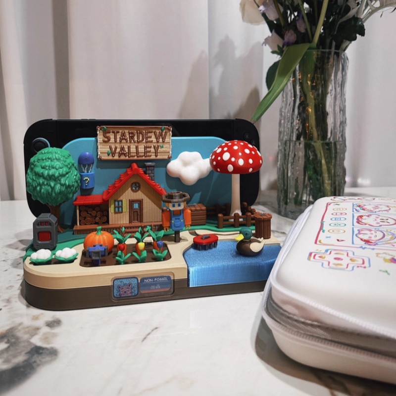 Switch Dock Stardew Valley Far - Gaming Console Holder ulasan dan harga