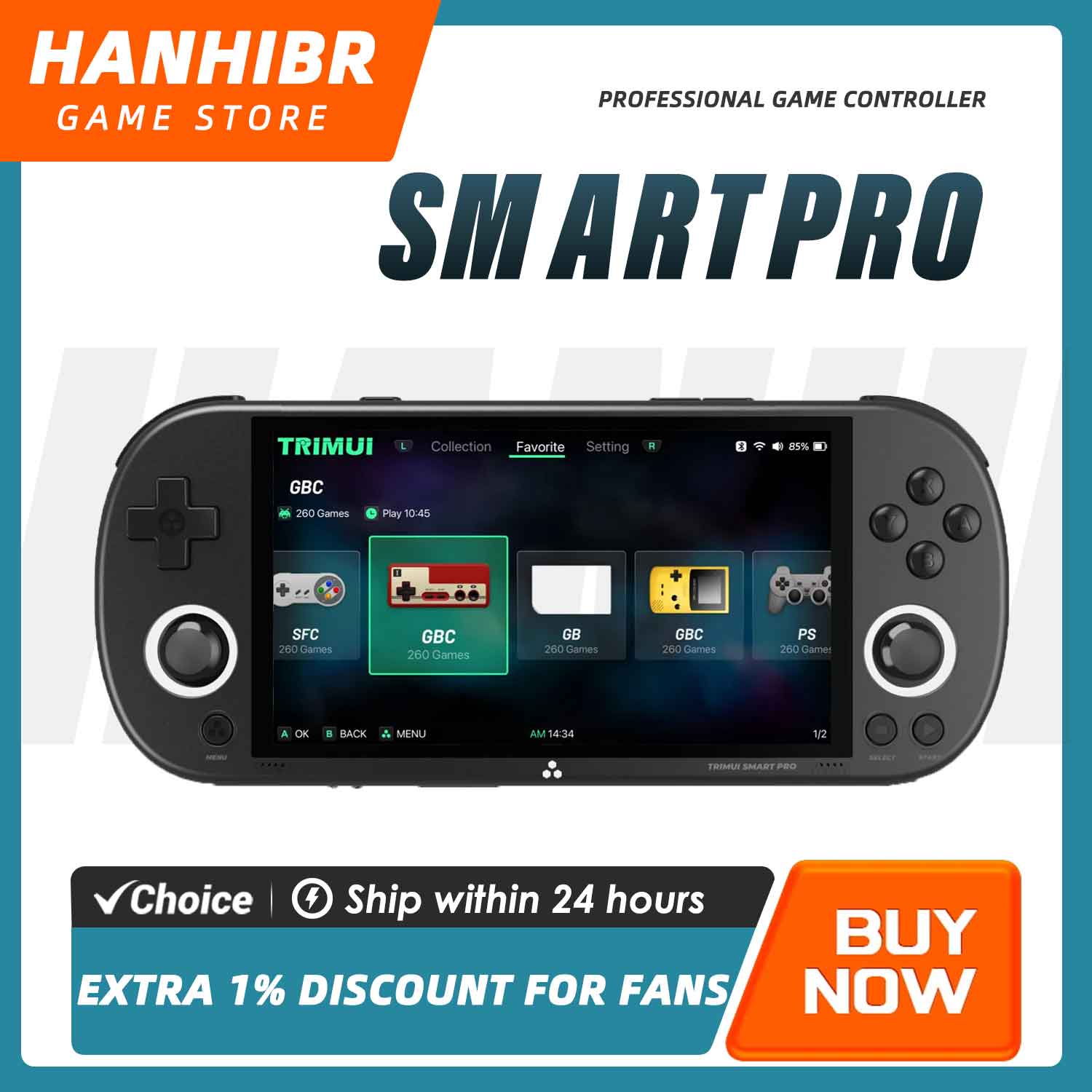 TRIMUI SMART PRO Open Source L - Gaming Console In Chinese ulasan dan harga