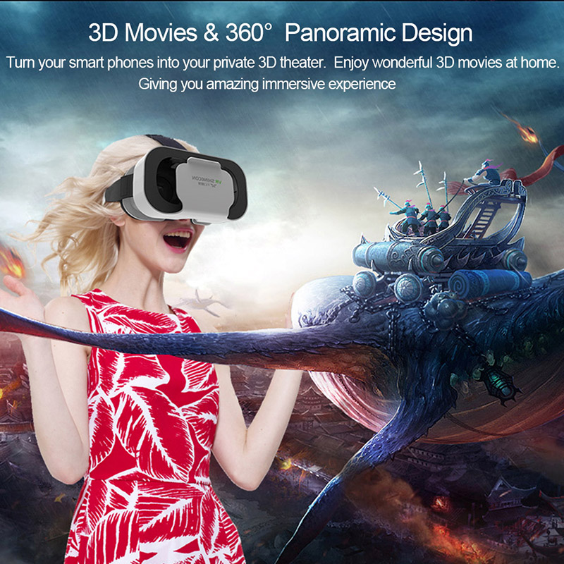 VR Shinecon Helmet 3D Glasses  - Gaming Console Vr ulasan dan harga