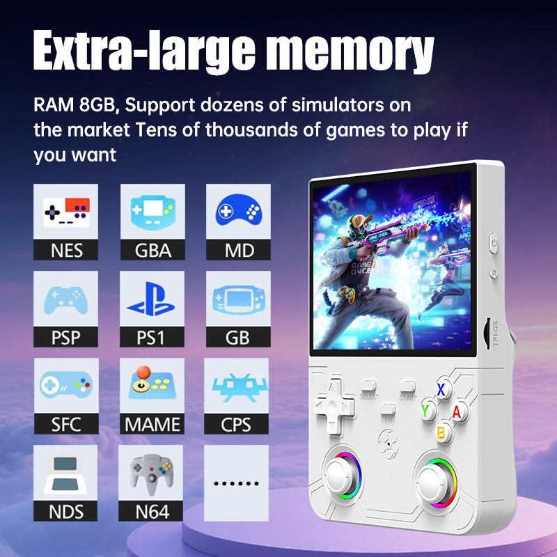 New R36 Ultra X Handheld Retro - Gaming Console R36 Ultra ulasan dan harga