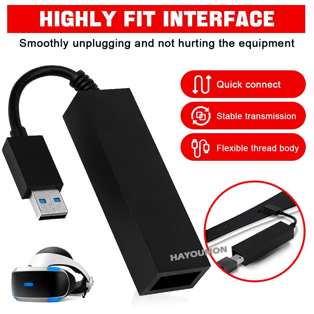 For PS5 VR Cable Adapter For P - Gaming Console Vr ulasan dan harga