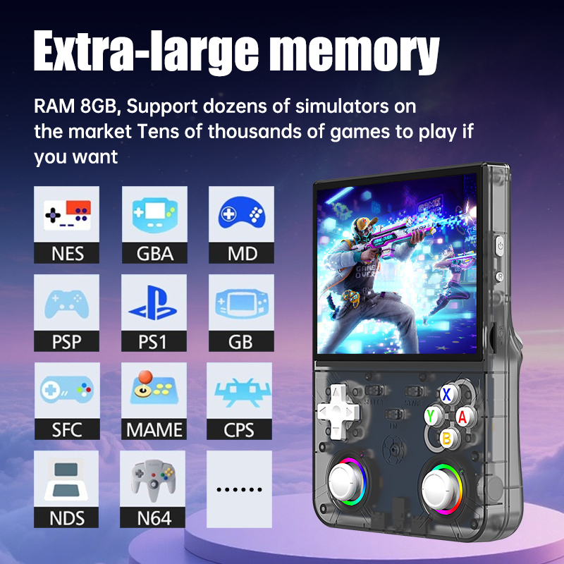 R36 Ultra X Retro Handheld Vid - Gaming Console R36 Ultra ulasan dan harga