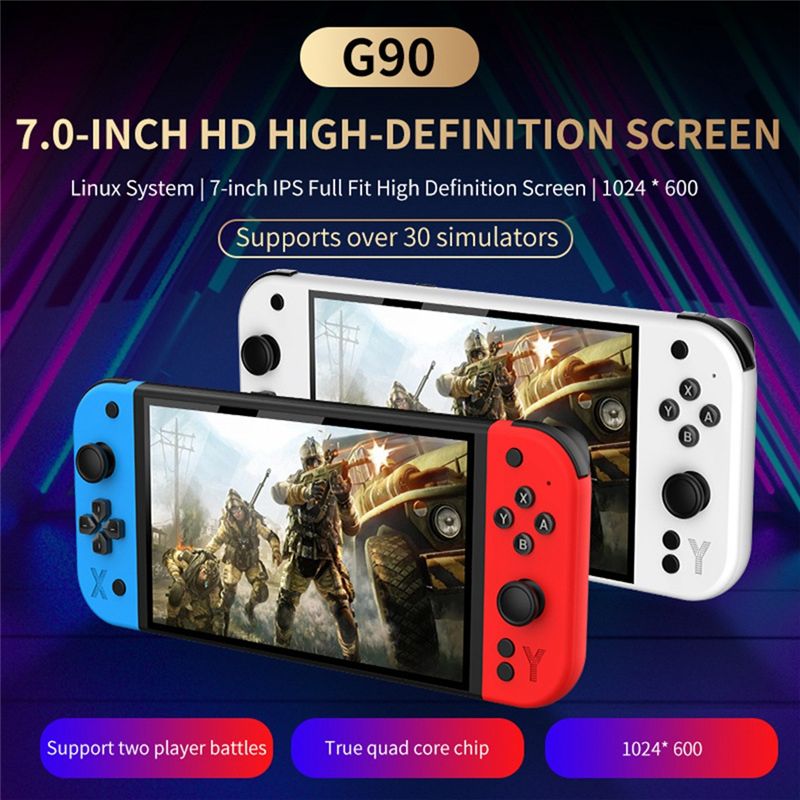 Hot-G90 Portable Handheld Game - Gaming Console G90 ulasan dan harga