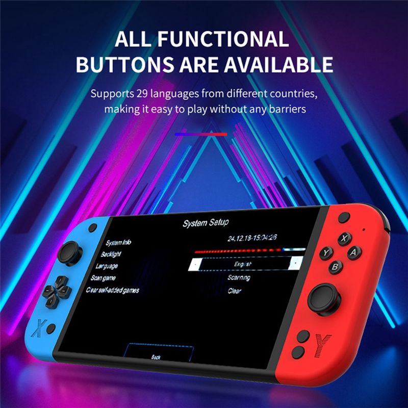 Hot-G90 Portable Handheld Game - Gaming Console G90 ulasan dan harga