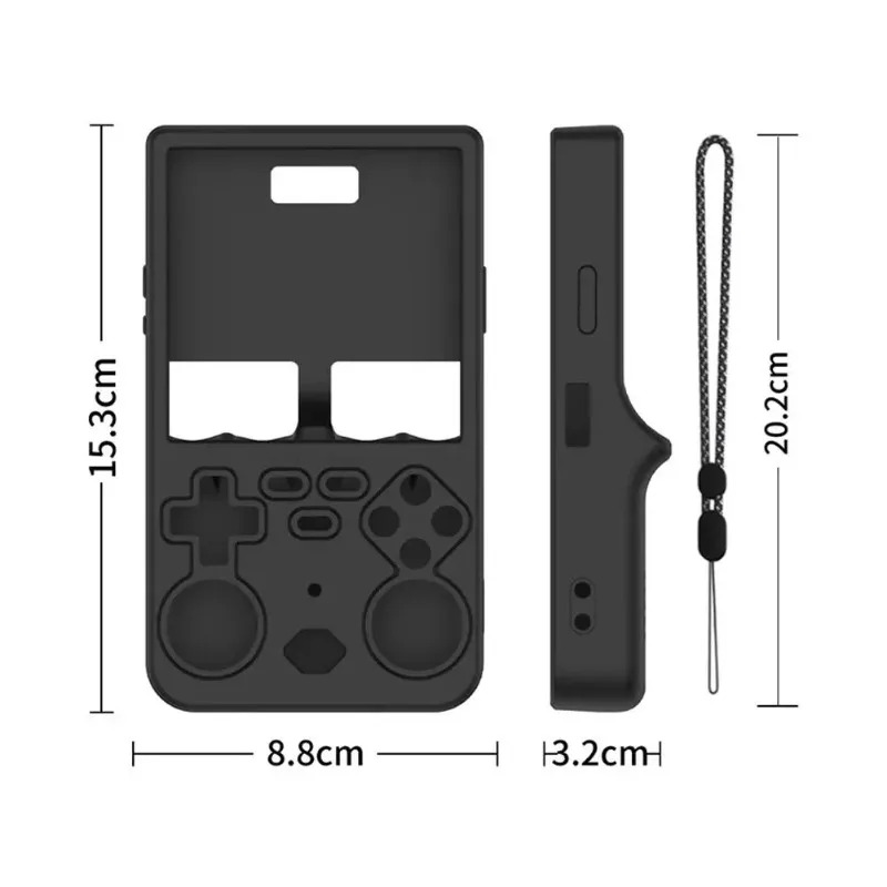 Silicone Protective Case For R - Gaming Console R36 Ultra ulasan dan harga