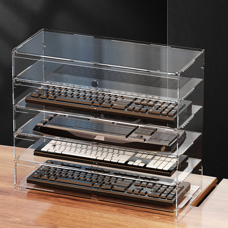 Premium Clear Acrylic Dustproo - Gaming Console Keyboard ulasan dan harga