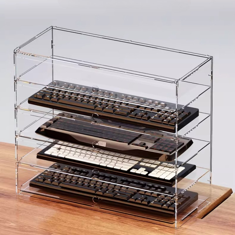 Premium Clear Acrylic Dustproo - Gaming Console Keyboard ulasan dan harga