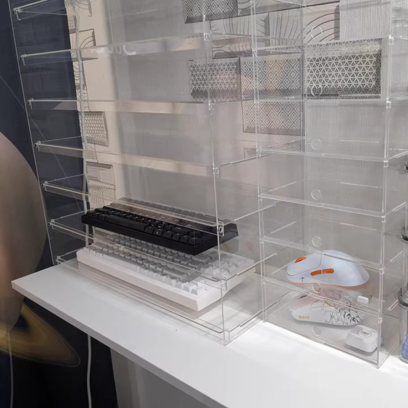 Premium Clear Acrylic Dustproo - Gaming Console Keyboard ulasan dan harga