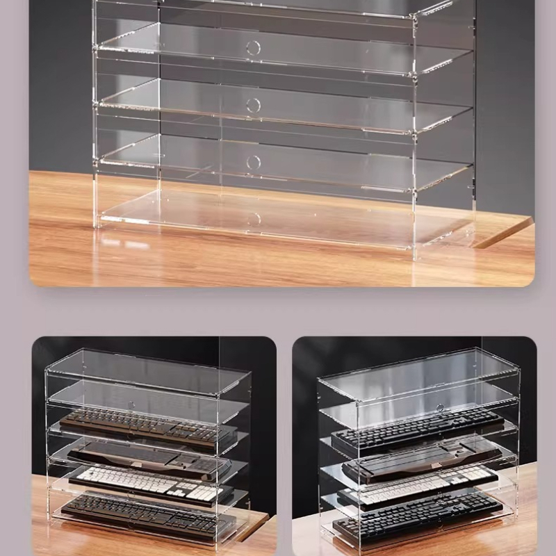 Premium Clear Acrylic Dustproo - Gaming Console Keyboard ulasan dan harga