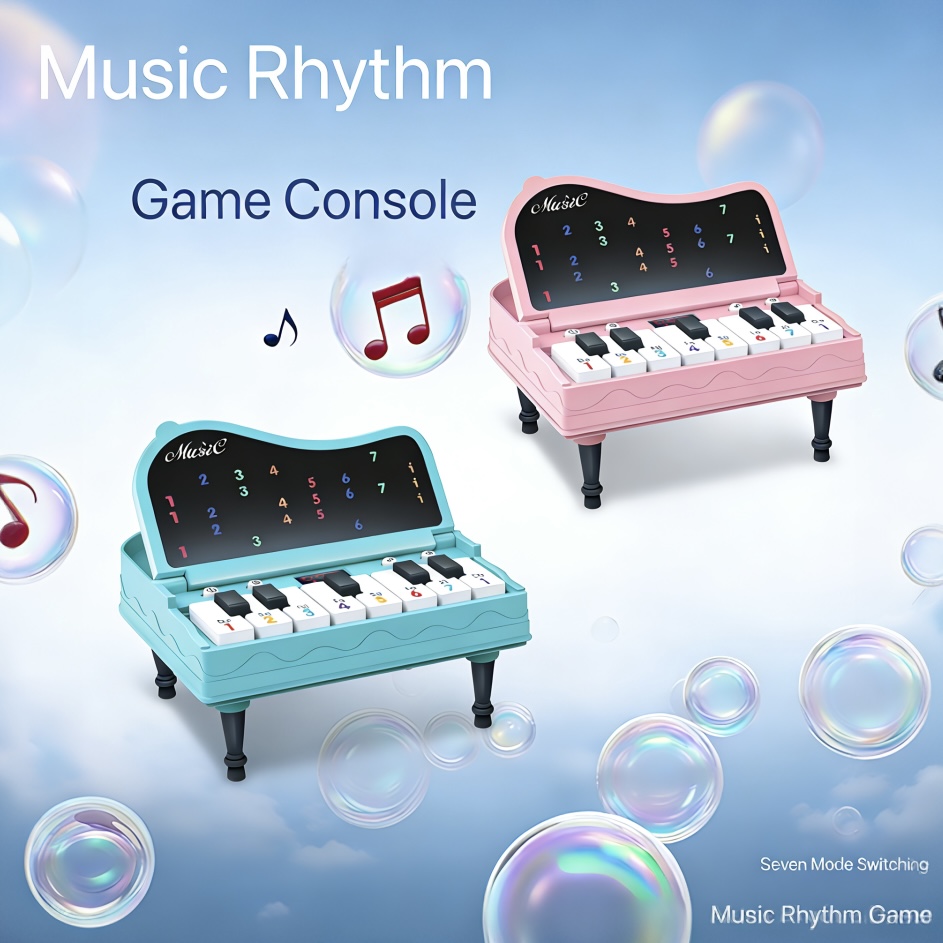 A Handheld Mini Desktop Piano  - Gaming Console Keyboard ulasan dan harga
