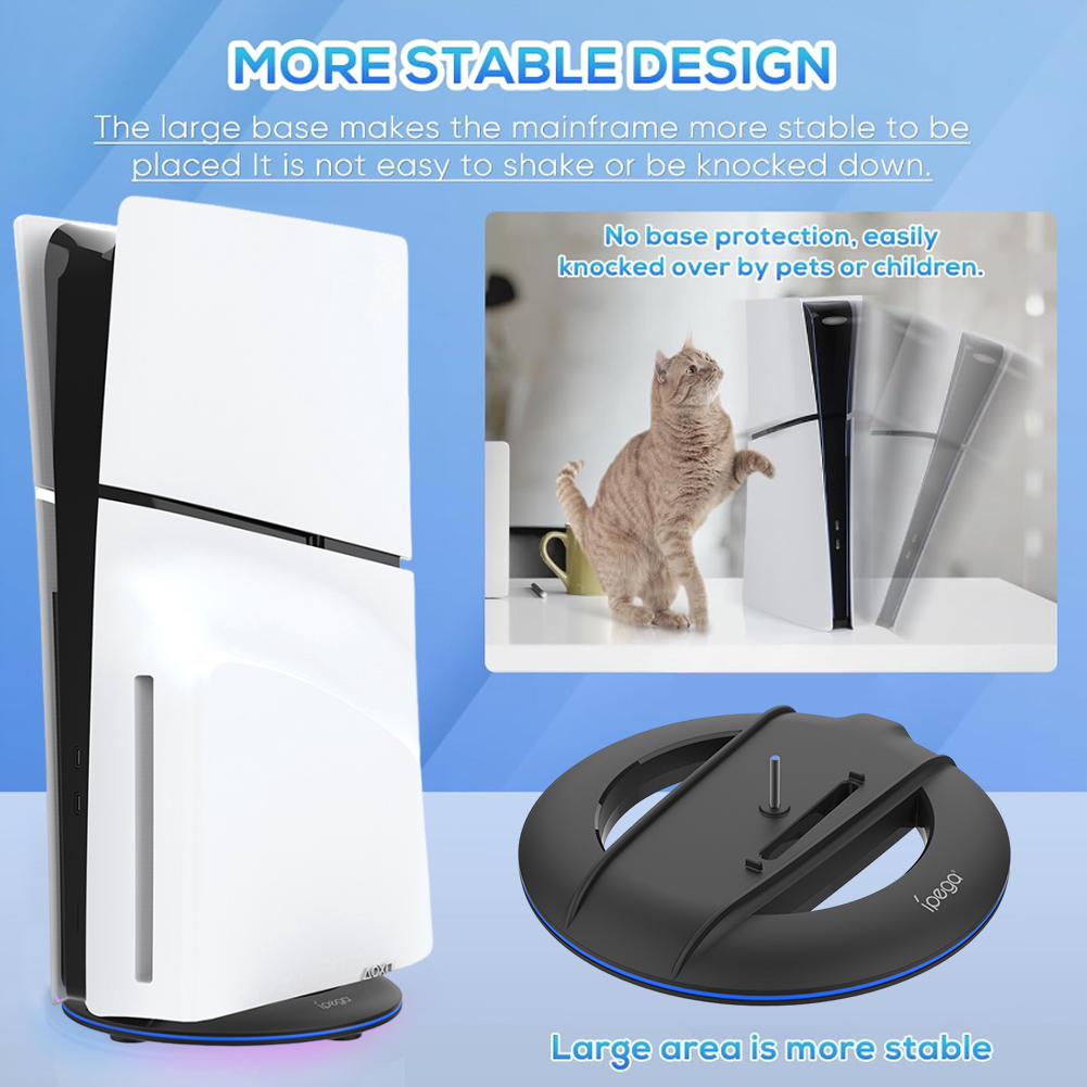Vertical Stand For PS5 Slim Co - Gaming Console Holder ulasan dan harga
