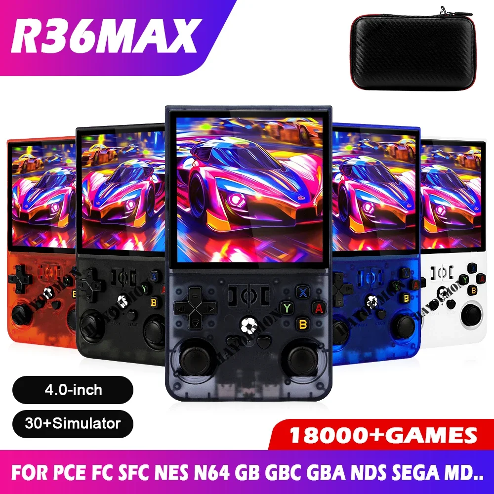 NEW R36MAX Handheld Retro Game - Gaming Console R36 Ultra ulasan dan harga