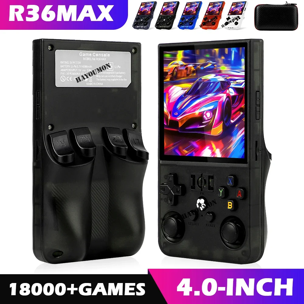 NEW R36MAX Handheld Retro Game - Gaming Console R36 Ultra ulasan dan harga