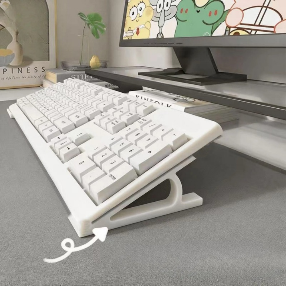 2pc Ergonomic Keyboard Riser F - Gaming Console Keyboard ulasan dan harga