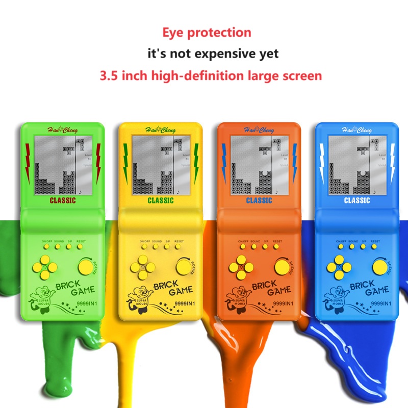 Russian Blocks Game Portable H - Gaming Console For 7 Year Old ulasan dan harga