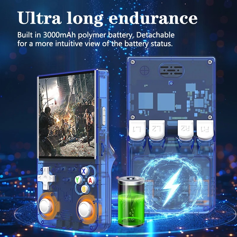 Retro handheld game New R36 ul - Gaming Console R36 Ultra ulasan dan harga