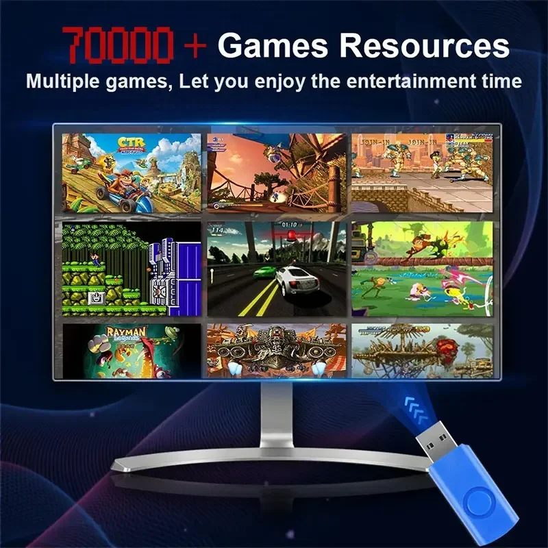 Retro Gaming Console 70000+ Ga - Gaming Console In Chinese ulasan dan harga