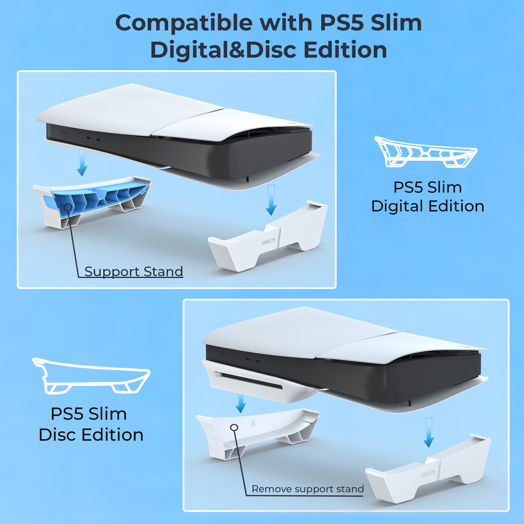 Stand Game Horizontal Support  - Gaming Console Holder ulasan dan harga