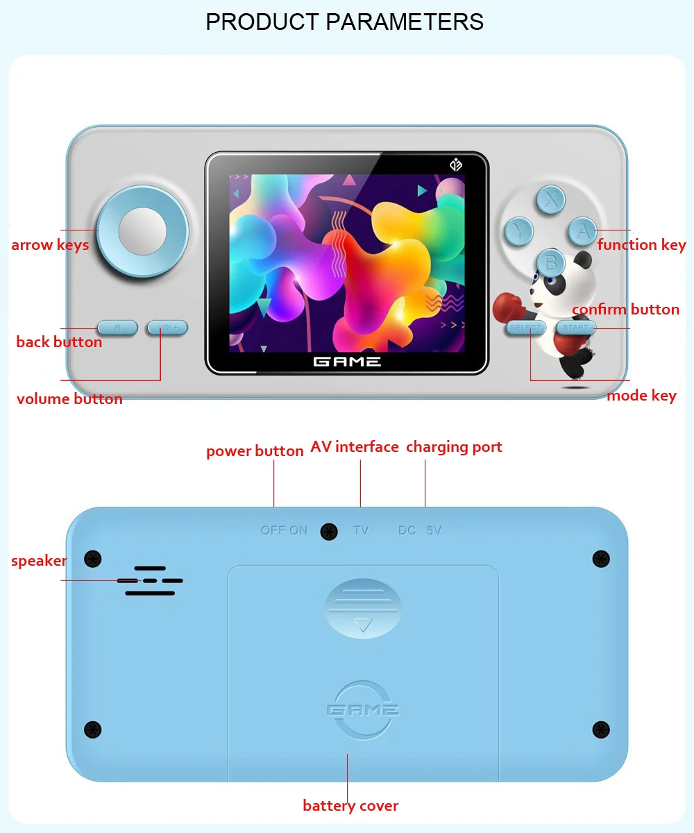 New S5 Mini Retro Video Gaming - Gaming Console For 7 Year Old ulasan dan harga